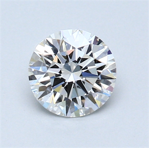 Picture of 0.71 Carats, Round Diamond with Excellent Cut, G Color, VS2 Clarity and Certified by GIA