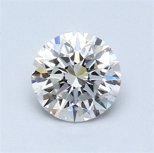 Picture of 0.71 Carats, Round Diamond with Very Good Cut, G Color, SI1 Clarity and Certified by GIA