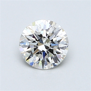 Picture of 0.70 Carats, Round Diamond with Excellent Cut, H Color, VS2 Clarity and Certified by GIA