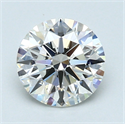 1.25 quilates, Redondo Diamante , Color I, claridad VS2 y certificado por GIA