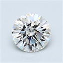 1.03 Carats, Round Diamond with Excellent Cut, F Color, VS1 Clarity and Certified by GIA