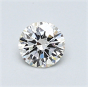 0.48 Carats, Round Diamond with Very Good Cut, G Color, VVS2 Clarity and Certified by GIA