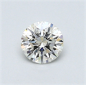0.42 Carats, Round Diamond with Very Good Cut, G Color, VS2 Clarity and Certified by GIA