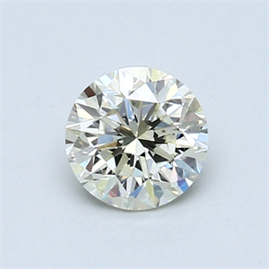 Picture of 0.70 Carats, Round Diamond with Good Cut, M Color, VS2 Clarity and Certified by GIA