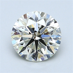 Picture of 1.52 Carats, Round Diamond with Very Good Cut, K Color, VVS2 Clarity and Certified by GIA