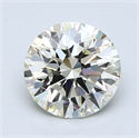 1.50 quilates, Redondo Diamante , Color L, claridad VVS1 y certificado por GIA