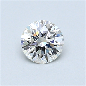 Picture of 0.54 Carats, Round Diamond with Excellent Cut, G Color, SI2 Clarity and Certified by GIA