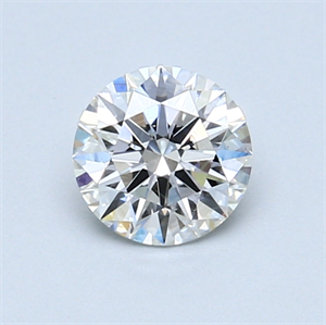 Picture of 0.71 Carats, Round Diamond with Excellent Cut, D Color, SI1 Clarity and Certified by GIA