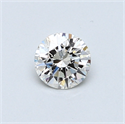 0.40 Carats, Round Diamond with Excellent Cut, G Color, VS1 Clarity and Certified by EGL