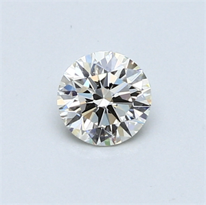 Foto 0.43 quilates, Redondo Diamante , Color H, claridad IF y certificado por EGL de
