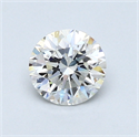 0.62 Carats, Round Diamond with Very Good Cut, G Color, VVS2 Clarity and Certified by GIA