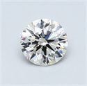 0.70 quilates, Redondo Diamante , Color I, claridad VS1 y certificado por GIA