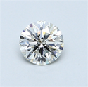 0.56 quilates, Redondo Diamante , Color G, claridad SI1 y certificado por GIA