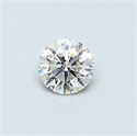 0.31 Carats, Round Diamond with Excellent Cut, G Color, VVS1 Clarity and Certified by EGL