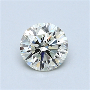 Picture of 0.70 Carats, Round Diamond with Excellent Cut, I Color, VS2 Clarity and Certified by EGL