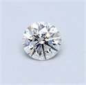 0.44 Carats, Round Diamond with Very Good Cut, I Color, SI1 Clarity and Certified by GIA