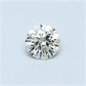 0.30 Carats, Round Diamond with Excellent Cut, G Color, VS1 Clarity and Certified by EGL