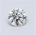 0.63 quilates, Redondo Diamante , Color H, claridad VS2 y certificado por GIA