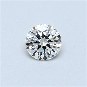 Picture of 0.31 Carats, Round Diamond with Excellent Cut, G Color, VVS1 Clarity and Certified by EGL