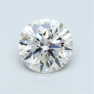 Picture of 0.70 Carats, Round Diamond with Very Good Cut, I Color, VVS1 Clarity and Certified by GIA