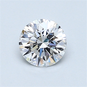 Picture of 0.71 Carats, Round Diamond with Very Good Cut, D Color, VVS2 Clarity and Certified by GIA