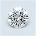 0.70 quilates, Redondo Diamante , Color E, claridad VS2 y certificado por GIA