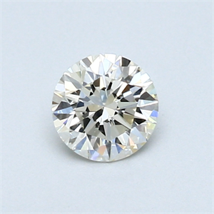 Picture of 0.43 Carats, Round Diamond with Excellent Cut, I Color, VVS1 Clarity and Certified by EGL