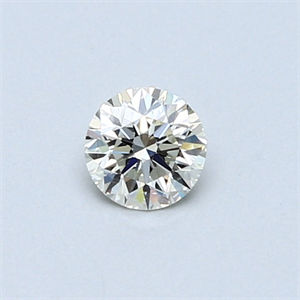 Picture of 0.30 Carats, Round Diamond with Excellent Cut, H Color, VVS2 Clarity and Certified by EGL