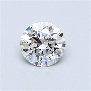 Picture of 0.54 Carats, Round Diamond with Very Good Cut, E Color, SI1 Clarity and Certified by GIA