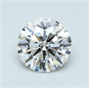 0.82 quilates, Redondo Diamante , Color H, claridad VS1 y certificado por GIA