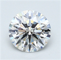 1.15 Carats, Round Diamond with Excellent Cut, D Color, VS2 Clarity and Certified by GIA