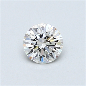 Picture of 0.47 Carats, Round Diamond with Very Good Cut, G Color, VVS1 Clarity and Certified by GIA