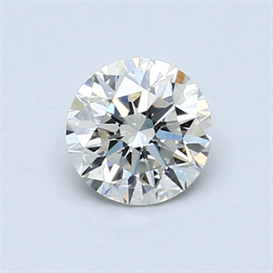 Picture of 0.70 Carats, Round Diamond with Very Good Cut, D Color, SI1 Clarity and Certified by GIA