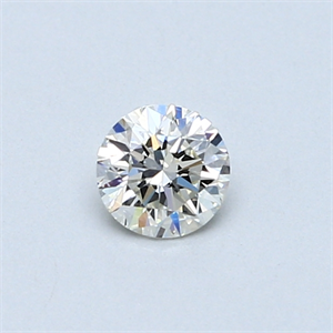 Picture of 0.30 Carats, Round Diamond with Excellent Cut, G Color, VVS1 Clarity and Certified by EGL