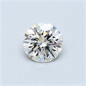 0.44 Carats, Round Diamond with Very Good Cut, D Color, VS1 Clarity and Certified by GIA