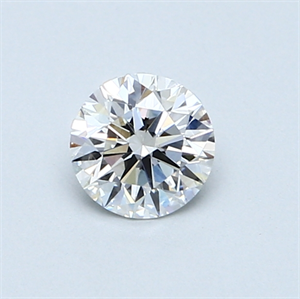 Picture of 0.51 Carats, Round Diamond with Very Good Cut, E Color, VVS2 Clarity and Certified by GIA