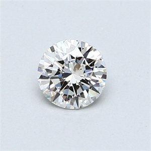 Picture of 0.42 Carats, Round Diamond with Very Good Cut, G Color, SI1 Clarity and Certified by GIA