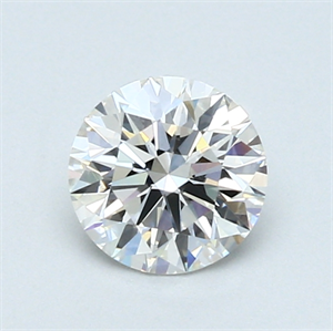 Picture of 0.75 Carats, Round Diamond with Excellent Cut, E Color, VS2 Clarity and Certified by GIA