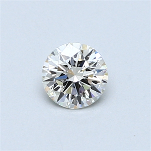 Picture of 0.36 Carats, Round Diamond with Excellent Cut, G Color, VVS1 Clarity and Certified by EGL