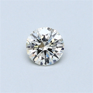 Picture of 0.30 Carats, Round Diamond with Excellent Cut, H Color, VS1 Clarity and Certified by EGL