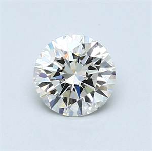 Picture of 0.67 Carats, Round Diamond with Very Good Cut, H Color, VS1 Clarity and Certified by GIA