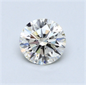 0.71 quilates, Redondo Diamante , Color G, claridad VVS2 y certificado por EGL