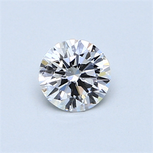 Picture of 0.45 Carats, Round Diamond with Very Good Cut, D Color, VS1 Clarity and Certified by GIA