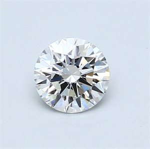 Picture of 0.53 Carats, Round Diamond with Excellent Cut, D Color, VS1 Clarity and Certified by GIA