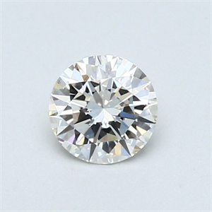 Picture of 0.44 Carats, Round Diamond with Very Good Cut, H Color, VS2 Clarity and Certified by GIA