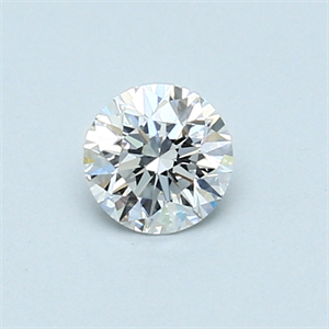 Picture of 0.42 Carats, Round Diamond with Very Good Cut, D Color, VS1 Clarity and Certified by GIA