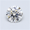 0.77 quilates, Redondo Diamante , Color G, claridad VVS1 y certificado por GIA