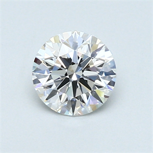 Picture of 0.59 Carats, Round Diamond with Excellent Cut, D Color, VS1 Clarity and Certified by GIA