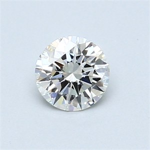 Picture of 0.51 Carats, Round Diamond with Excellent Cut, G Color, VS2 Clarity and Certified by GIA