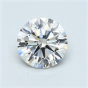 0.71 Carats, Round Diamond with Very Good Cut, D Color, SI1 Clarity and Certified by GIA
